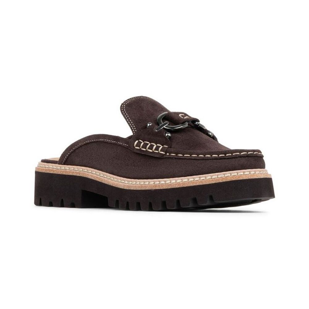 Donald Pliner Hassie Suede Mule, Brown